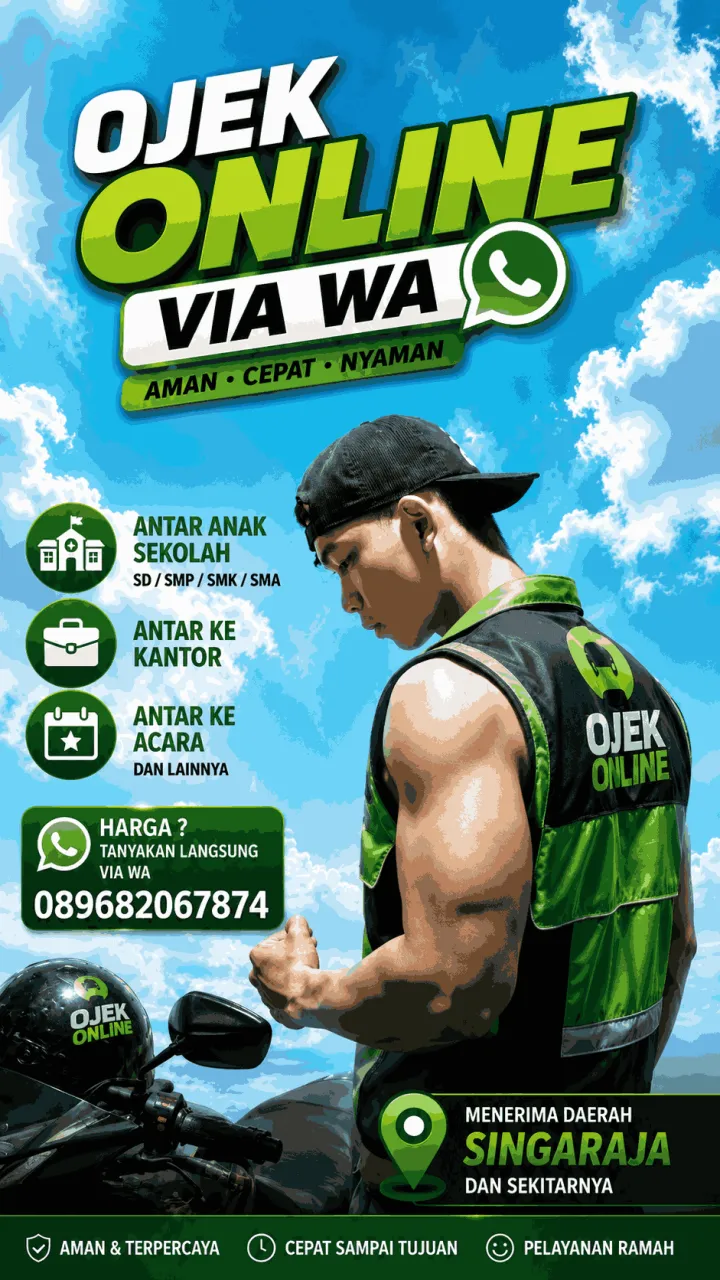 OJEK ONLINE VIA WA